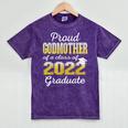 Proud Godmother Of 2022 Graduate Class 2022 Graduation 22 Mineral Wash Tshirts Mineral Purple