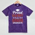 Proud Grammy Of A 2026 Graduate Class Of Graduation Mineral Wash Tshirts Mineral Purple