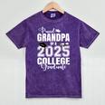 Proud Grandma Of A 2025 College Graduate Graduation Mineral Wash Tshirts Mineral Purple