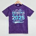 Proud Grandma Of a 2025 Senior Graduate Graduation Premium Mineral Wash Tshirts Mineral Purple Proud Grandma Of a 2025 Senior Graduate Graduation Premium Mineral Wash Tshirts Mineral Purple
