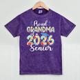 Proud Grandma Of a 2026 Graduate For Family Graduation Mineral Wash Tshirts Mineral Purple