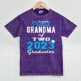 Proud Grandma Of Two 2023 Graduate Class 2023 Graduation Mineral Wash Tshirts Mineral Purple