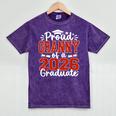 Proud Granny Of A Class Of 2026 Graduate Senior Graduation Mineral Wash Tshirts Mineral Purple