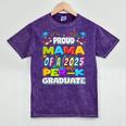 Proud MAMA Of a 2025 PRE-K Graduate -Graduation Mineral Wash Tshirts Mineral Purple