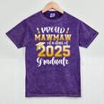 Proud Mawmaw Of a Class Of 2025 Graduate Graduation 2025 Mineral Wash Tshirts Mineral Purple