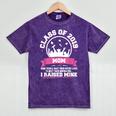 Proud Mom Of A Class Of 2019 Graduate TShirt Graduation Mineral Wash Tshirts Mineral Purple