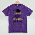 Proud Mom Of A Class Of 2026 Graduate Senior Graduation 2026 Mineral Wash Tshirts Mineral Purple