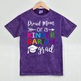 Proud Mom Of A Kindergarten Grad Shirt Graduation Mineral Wash Tshirts Mineral Purple