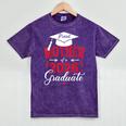 Proud Mother Of a Class Of 2026 Graduate For Graduation Mineral Wash Tshirts Mineral Purple