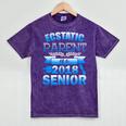 Proud Parent Of a 2018 Senior Graduation Mineral Wash Tshirts Mineral Purple