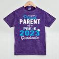 Proud Parent Of Pre K School Graduate 2023 Graduation Parent Mineral Wash Tshirts Mineral Purple