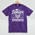 Proud Senior 2026 Mom Im Not Crying You'Re Crying Graduation Mineral Wash Tshirts Mineral Purple