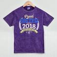Proud Sister Of 2018 Graduate Shirt Graduation Grad Mineral Wash Tshirts Mineral Purple