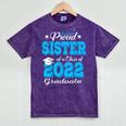 Proud Sister Of a 2022 Graduate Class Of 2022 Graduation 22 Mineral Wash Tshirts Mineral Purple