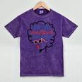 Proud Sister Queen Graduation Shirt African American Mineral Wash Tshirts Mineral Purple