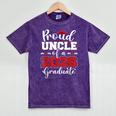 Proud Uncle Of A 2026 Graduate Senior Family Graduation Mineral Wash Tshirts Mineral Purple
