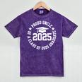 Proud Uncle Of a Class Of 2025 Graduate Graduation 2025 Mineral Wash Tshirts Mineral Purple