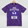 Proud Valedictorian Mom Graduation Grad Mom Class Of 2025 Mineral Wash Tshirts Mineral Purple