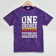 Psychology Graduation Shirt Hotter By One Degree University Mineral Wash Tshirts Mineral Purple