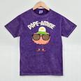 Psychology Major PsyD PhD 2024 Dopamine Graduation Mineral Wash Tshirts Mineral Purple