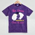 This Queen Mastered It Masters Graduation Class Of 2026 Mineral Wash Tshirts Mineral Purple
