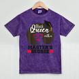 Queen Masters Degree Graduation Social Work MSW MPH Mineral Wash Tshirts Mineral Purple