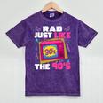 Rad Just Like The 90s 90s Aesthetic Nostalgia 1990s Retro Mineral Wash Tshirts Mineral Purple