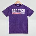 Rad Tech Loading Future Radiology Student Graduation Mineral Wash Tshirts Mineral Purple
