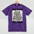 Read Books Stay Weird Book Lover Joke Introvert Reading Mineral Wash Tshirts Mineral Purple