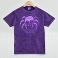 Recluse Pastel Goth Spider Shy Introvert Creepy Cute Kawaii Mineral Wash Tshirts Mineral Purple