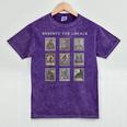 Respect The Locals Cryptid Mothman Hiking Bigfoot Introverts Mineral Wash Tshirts Mineral Purple