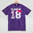 Respiratory Therapist Graduation Class Of 2018 Women RT Mineral Wash Tshirts Mineral Purple