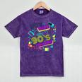 Retro 1980s 80's Baby 1990s 90's Made Me Vaporwave Nostalgia Mineral Wash Tshirts Mineral Purple