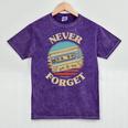 Retro Cassette Never Forget Nostalgia Vintage Mineral Wash Tshirts Mineral Purple Retro Cassette Never Forget Nostalgia Vintage Mineral Wash Tshirts Mineral Purple