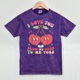 Retro Cherry Love 90s Nostalgia Mineral Wash Tshirts Mineral Purple