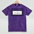 Retro Computer Screen I'm From The 1900s Birthday Mineral Wash Tshirts Mineral Purple