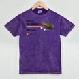 Retro Nostalgia 1980s Love Graphic Mineral Wash Tshirts Mineral Purple