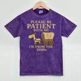 Retro Please Be Patient With Me I'm From The 1900s Vintage Mineral Wash Tshirts Mineral Purple