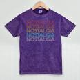 Retro Vintage Nostalgia Mineral Wash Tshirts Mineral Purple