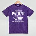 Retro Vintage Please Be Patient With Me I'm From The 1900s Mineral Wash Tshirts Mineral Purple
