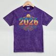Retro Vintage Style 2026 Nostalgia Sunset Family Reunion Mineral Wash Tshirts Mineral Purple