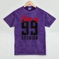 Reunion 1999 Matching Graduation High School Class Of 1999 Mineral Wash Tshirts Mineral Purple