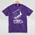 Reunion Class Of 1980 School Graduation Blast From The Past Mineral Wash Tshirts Mineral Purple