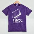 Reunion Class Of 1987 School Graduation Blast From The Past Mineral Wash Tshirts Mineral Purple