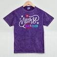RN New Nurse Est 2020 Cute Nursing School Graduation 2K20 Mineral Wash Tshirts Mineral Purple
