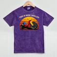 This Is How I Rolled Retro Toys Big Wheel Tricycle Nostalgia Mineral Wash Tshirts Mineral Purple This Is How I Rolled Retro Toys Big Wheel Tricycle Nostalgia Mineral Wash Tshirts Mineral Purple