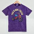 This How I Rolled Retro Tricycle 80s 90s Kid Nostalgia Mineral Wash Tshirts Mineral Purple