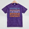 Running On Backpacking Social Introvert Humor Vintage Mineral Wash Tshirts Mineral Purple Running On Backpacking Social Introvert Humor Vintage Mineral Wash Tshirts Mineral Purple