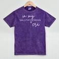 In My Salutatorian Era Quote High School Graduation Mineral Wash Tshirts Mineral Purple
