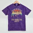 Sarcasm Retro Please Be Patient With Me I'm From The 1900s Mineral Wash Tshirts Mineral Purple Sarcasm Retro Please Be Patient With Me I'm From The 1900s Mineral Wash Tshirts Mineral Purple